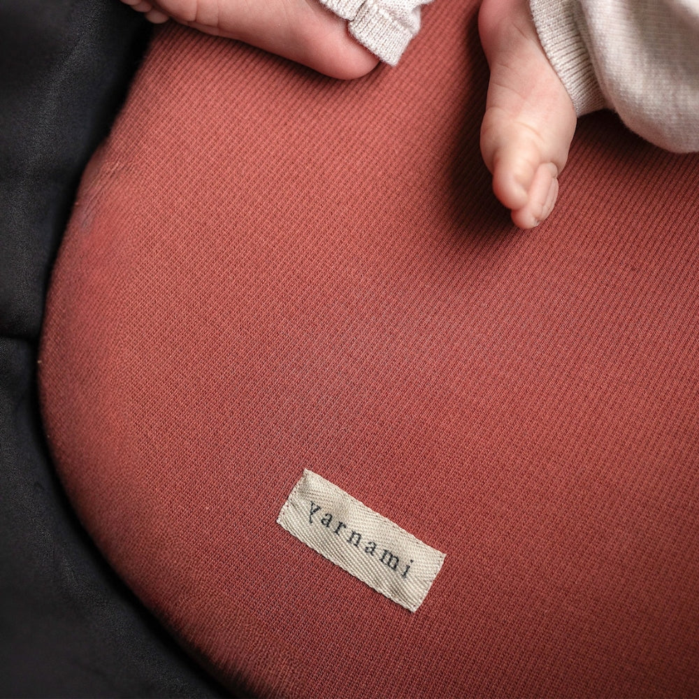 Yarnami by Poofi Prześcieradło do wózka 35x75cm bordowy