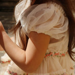 Konges Slojd Sukienka dla dziewczynki tiulowa Joelle Buttercream