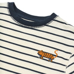 Liewood Koszulka dziecięca z długim rękawem Tyler Y/D stripe Classic Navy / creme de la creme