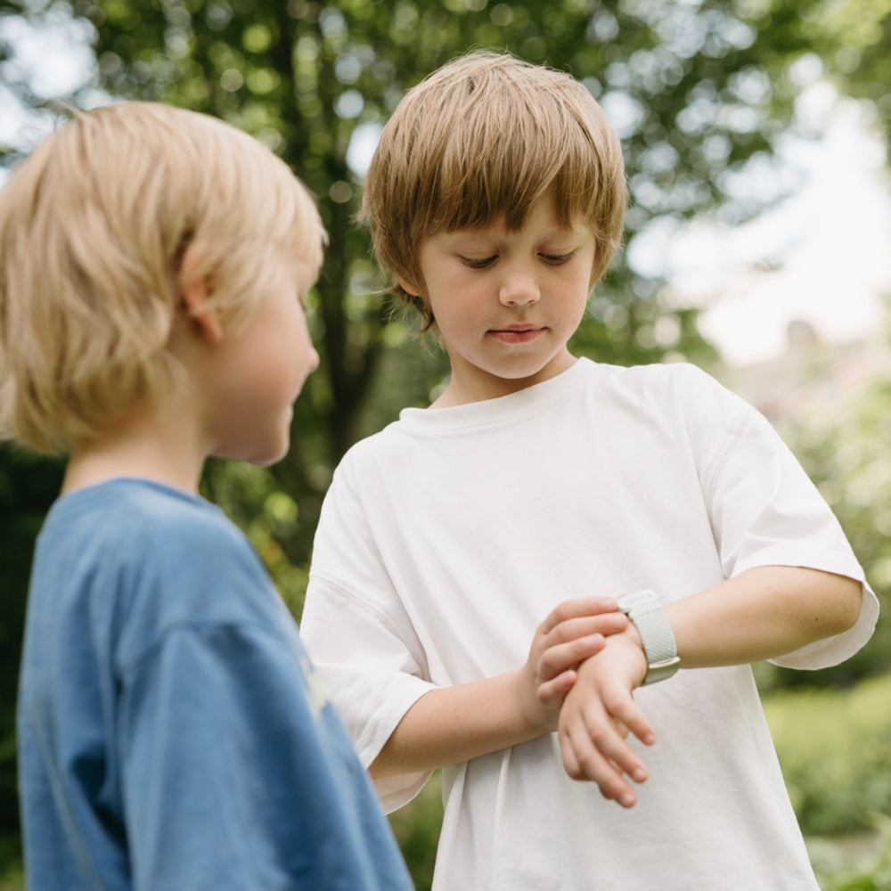 Kidywolf Zegarek interaktywny dla dzieci K-Watch Koralowy róż