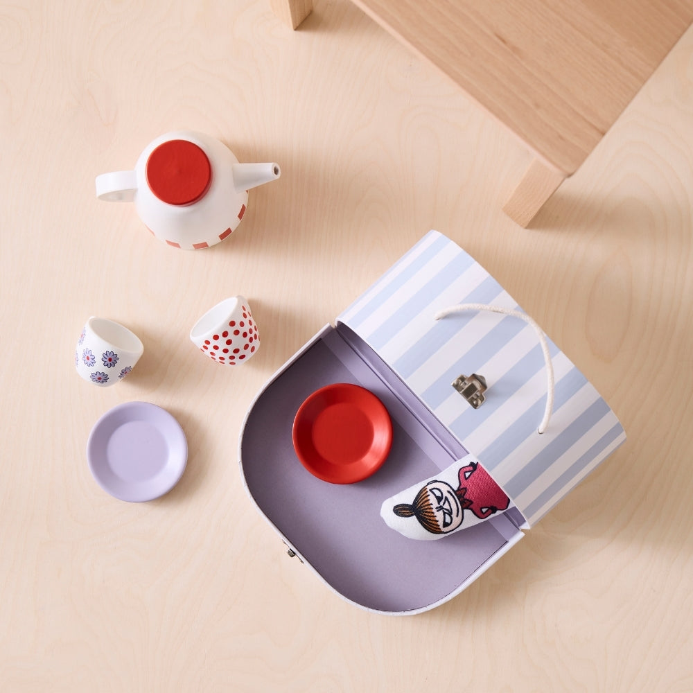 Kid’s Concept Drewniany zestaw kawowy dla dzieci Muminki