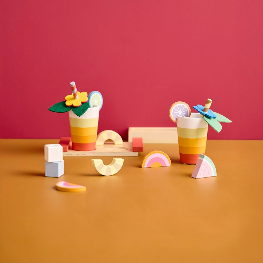 Kid’s Concept Drewniany zestaw do napojów dla dzieci