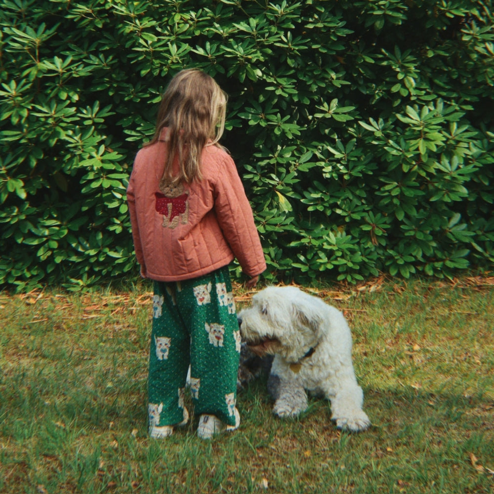 Konges Slojd Kurtka dla dziewczynki z kołnierzykiem Juno Canyon Rose