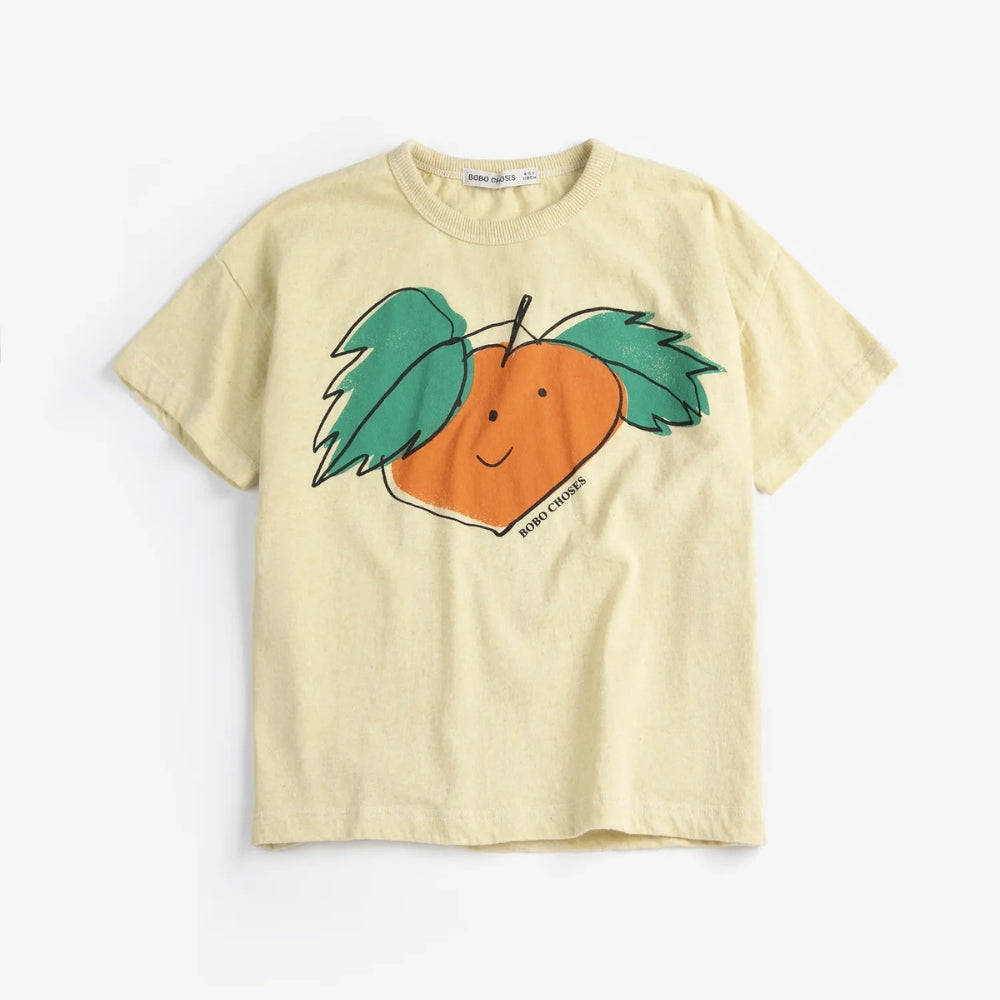 Bobo Choses Koszulka dziecięca z krótkim rękawem Tangerine