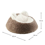 Wigiwama Pufa dziecięca miękka Yeti Beanbag Trufle