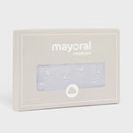 Mayoral Kocyk z wiskozy bambusowej dla niemowlaka Silver