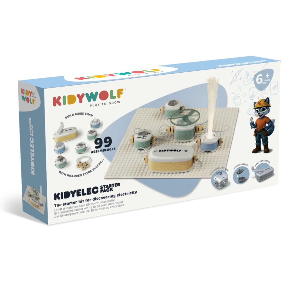 Kidywolf Zestaw elektryczny dla dzieci Kidyelec Starter