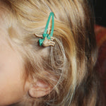 Konges Slojd Spinki dla dziewczynki Cats & Dogs 4szt