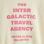 Mini Rodini Bluza dla dziewczynki Travel agency contrast Off-white