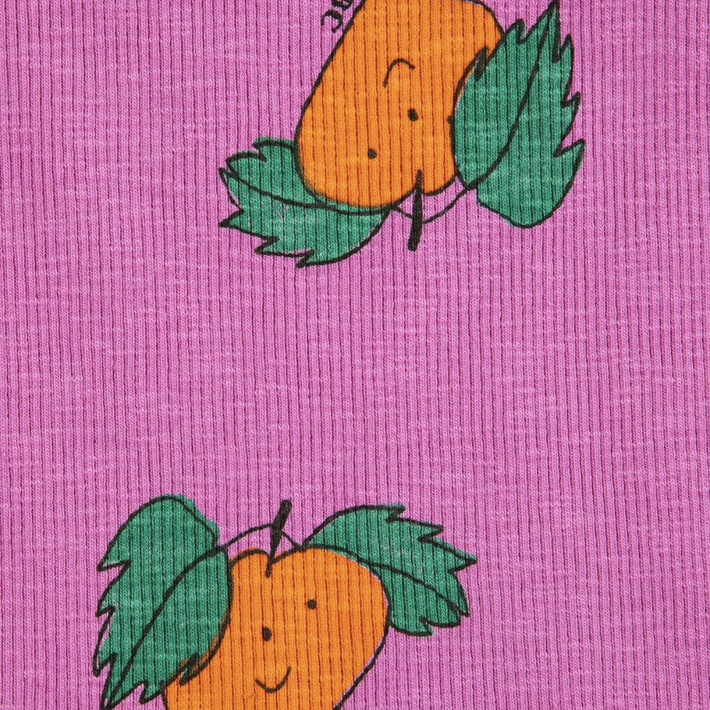Bobo Choses Tank top dla dziewczynki Tangerine all over