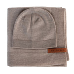 Yarnami by Poofi Zestaw merino Cozy dla niemowlaka delikatny brąz