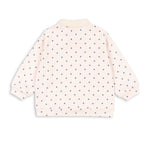 Konges Slojd Bluza dla dziewczynki z kołnierzykiem Spotty Rosewater Dot