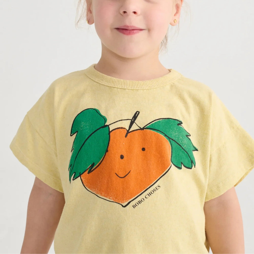 Bobo Choses Koszulka dziecięca z krótkim rękawem Tangerine
