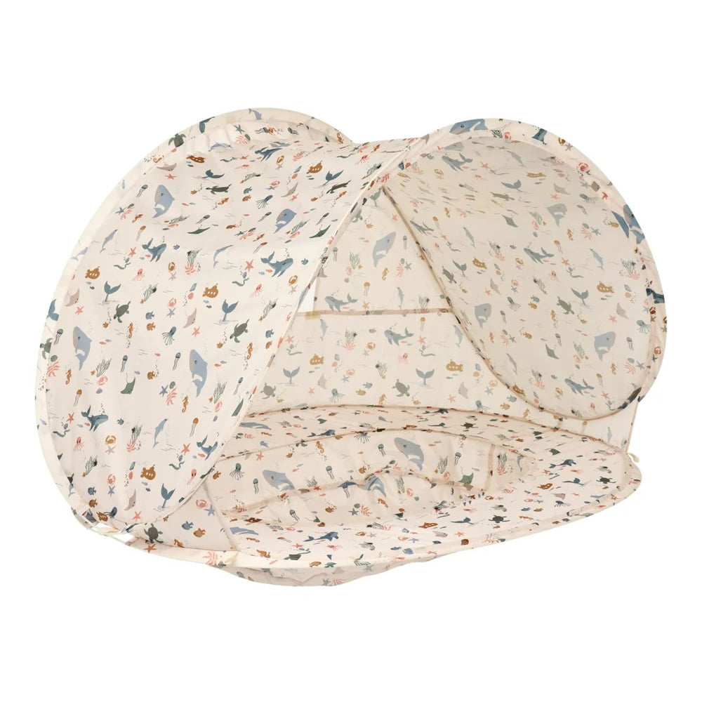 Liewood Namiot dla dzieci z basenikiem Everett Pop Up Sea creature / Sandy