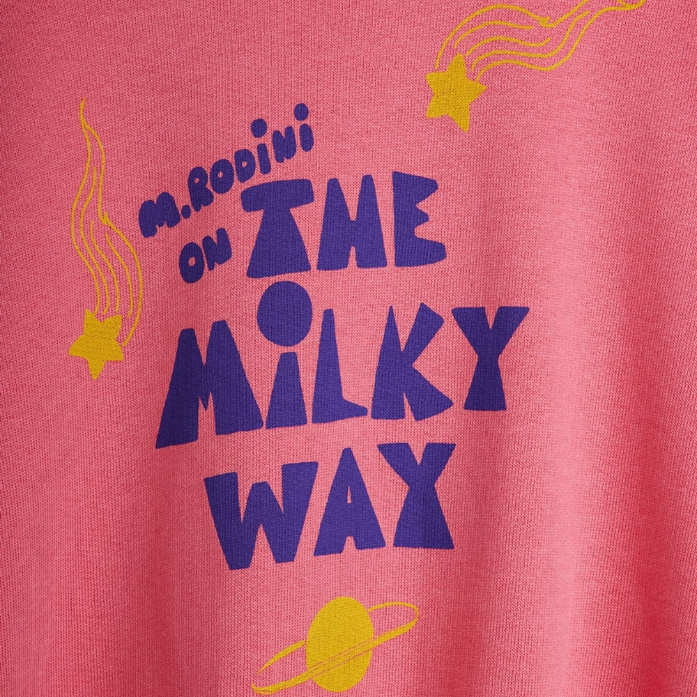Mini Rodini Bluza dla dziewczynki The milky way Pink