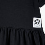 Mini Rodini Sukienka dla dziewczynki Basic Black