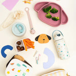 The Cotton Cloud Bidon dziecięcy ze stali nierdzewnej Tiny Bits 420ml