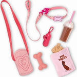 Our Generation Lalka Kinsley z pieskiem Kenzi na smyczy 46cm