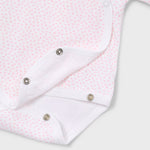 Mayoral Zestaw body niemowlęcych 2-pak Baby Pink