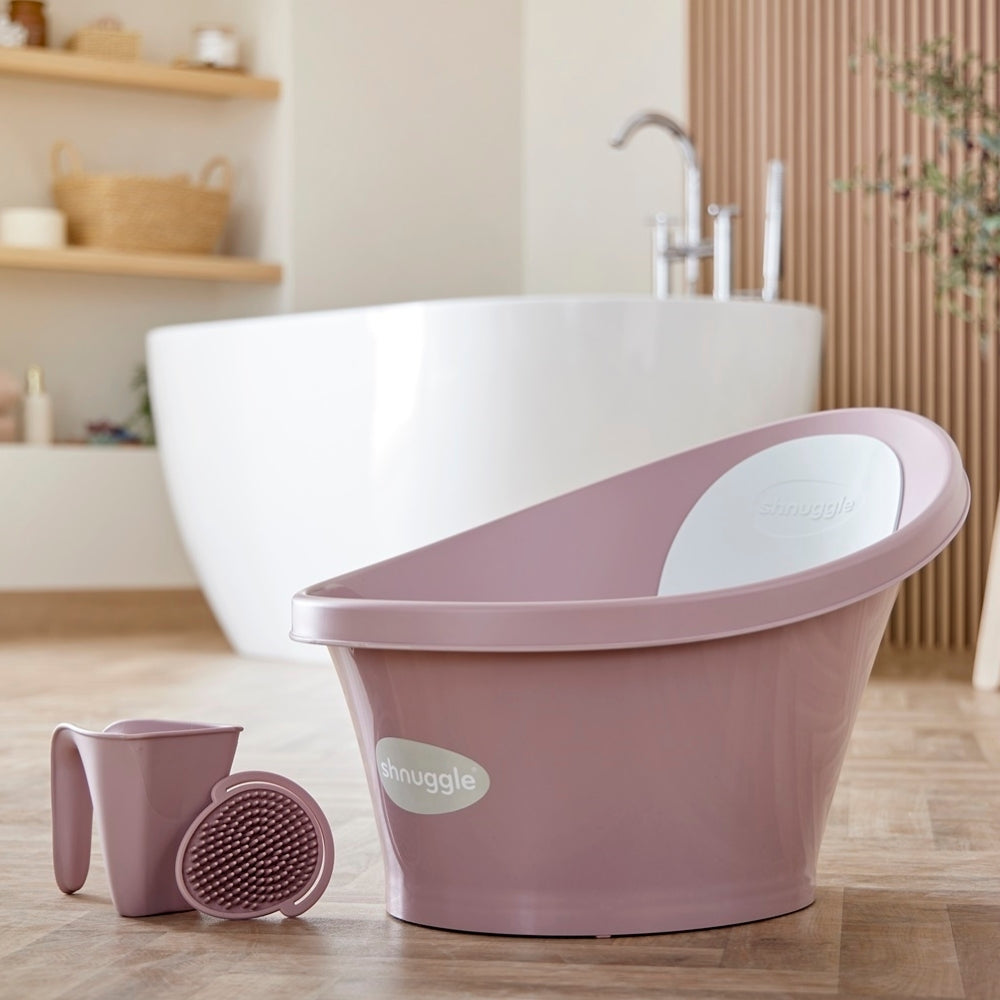 Shnuggle Szczotka Silikonowa do Włosów dla Niemowląt Blossom