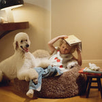 Wigiwama Pufa dziecięca miękka Yeti Beanbag Trufle