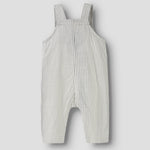 Lil’ Atelier Ogrodniczki niemowlęce dla chłopczyka Coconut Milk NBMDARKO