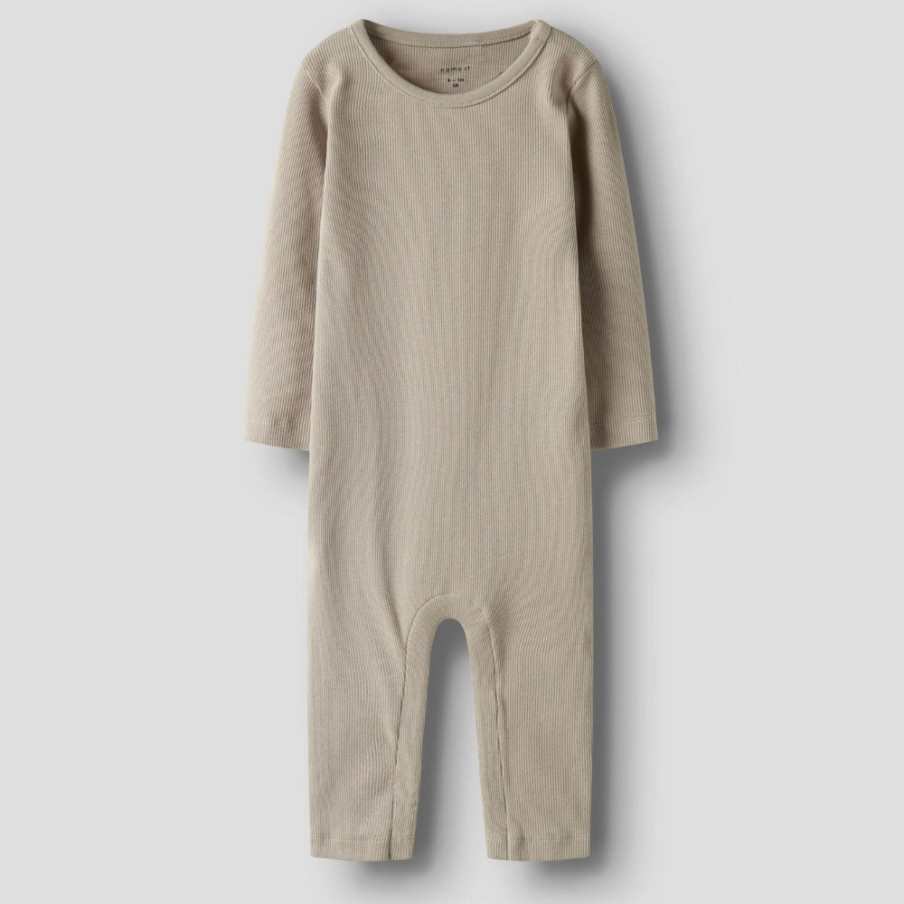 Name It Baby Body niemowlęce prążkowane Pure Cashmere NBNNAKAL
