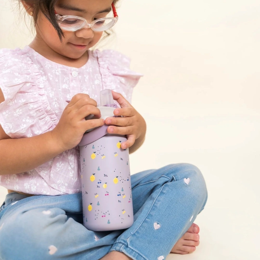 The Cotton Cloud Bidon dziecięcy ze stali nierdzewnej Fruity 420ml