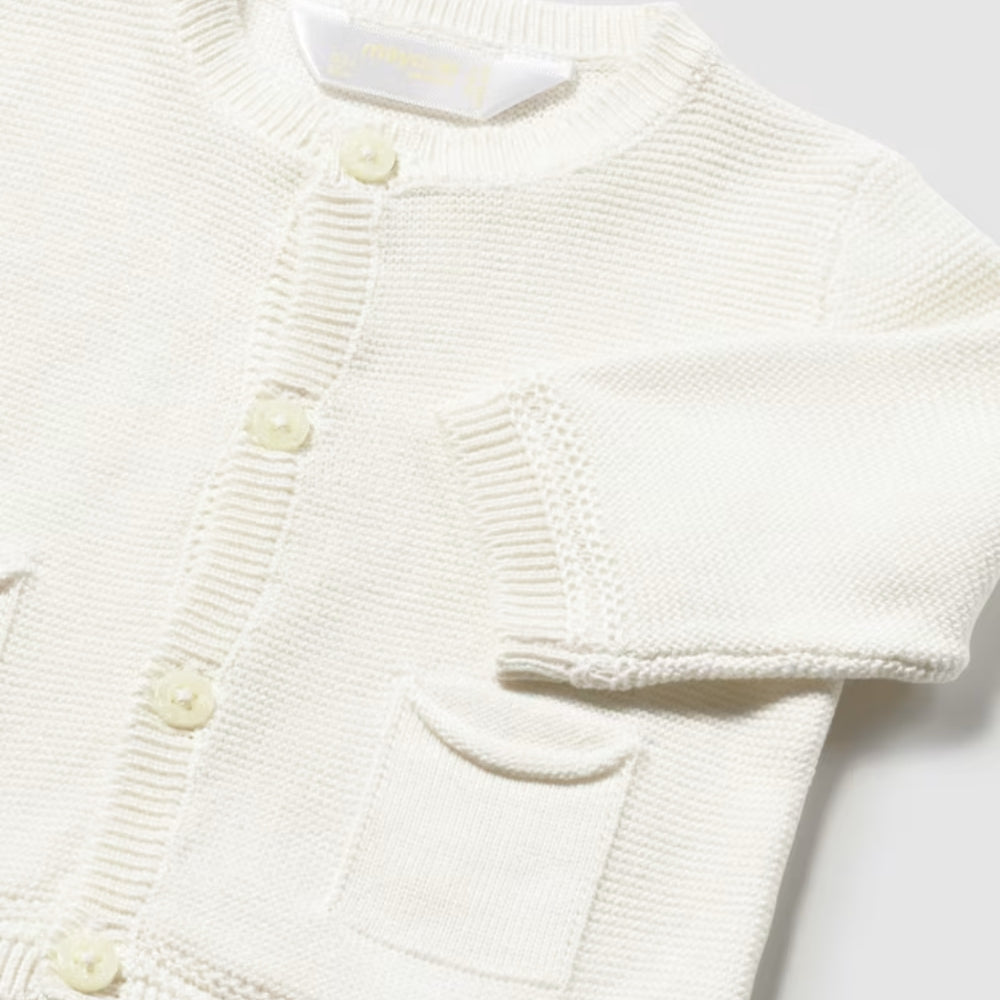 Mayoral Kardigan dla dziewczynki bawełniany Ceramika