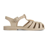 Liewood Sandały dziecięce z przypinkami Bre Bear / sandy