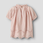 Lil’ Atelier Koszulka dla dziewczynki długa Peach Whip NMFDAYNA