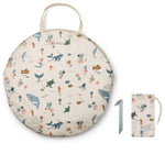 Liewood Namiot dla dzieci z basenikiem Everett Pop Up Sea creature / Sandy