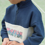 Konges Slojd Bluza dla chłopca typu half zip Lou Spellbound