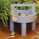 Liewood Wielofunkcyjny stolik do zabawy Sepp Beach Blue multi mix
