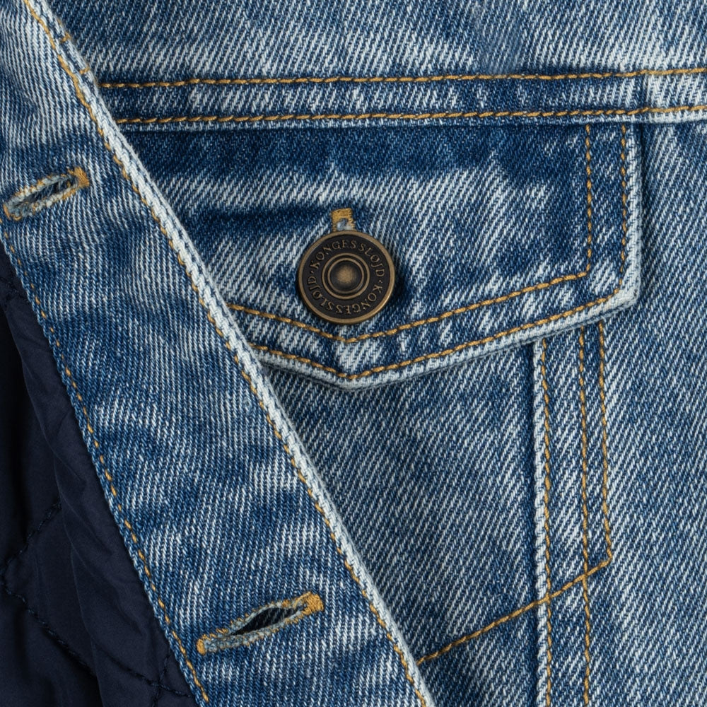 Konges Slojd Kurtka dżinsowa dla chłopca Magot Denim Blue