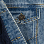 Konges Slojd Kurtka dżinsowa dla chłopca Magot Denim Blue