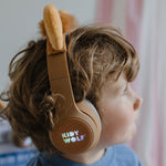 Kidywolf Słuchawki dla dzieci hybrydowe Kidyears Lion