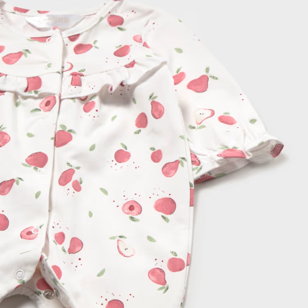 Mayoral Zestaw piżamek niemowlęcych 2szt. Pink