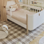 Lorena Canals Dywan Vichy Ivory Swan Lake 90 × 120 cm