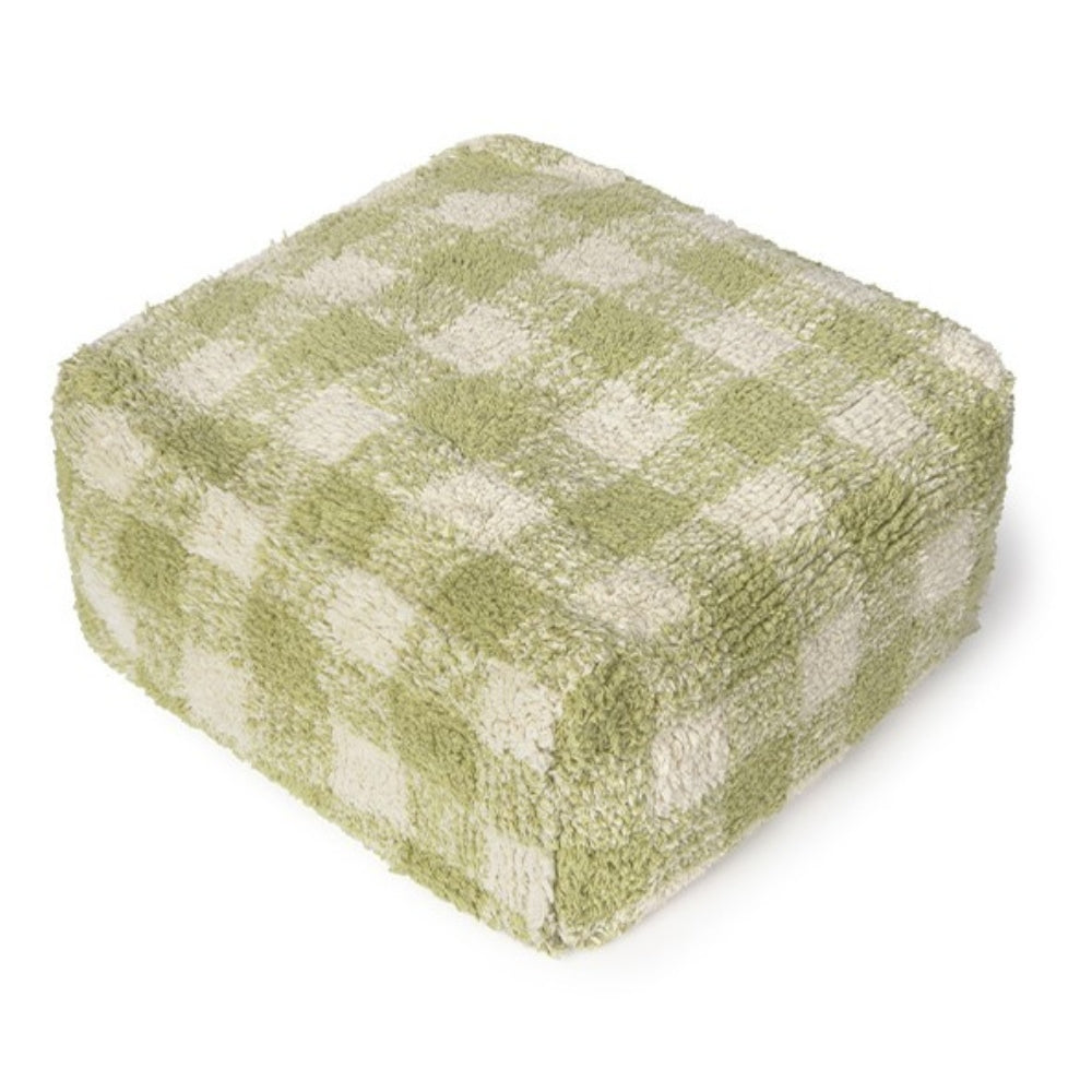 Lorena Canals Pufa Vichy Matcha Swan Lake