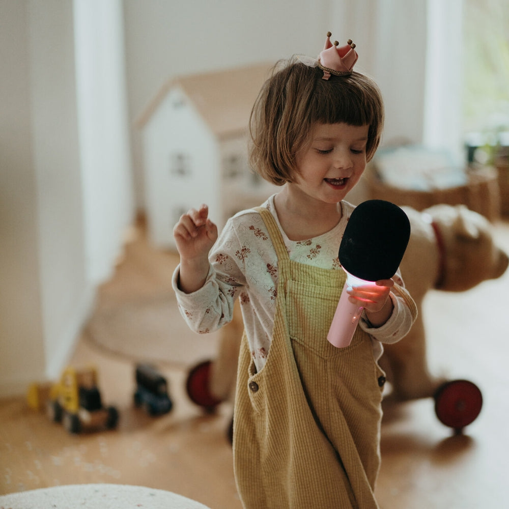 Kidywolf Mikrofon dla dzieci mikrofon do karaoke z modulacją Kidymic Zielony