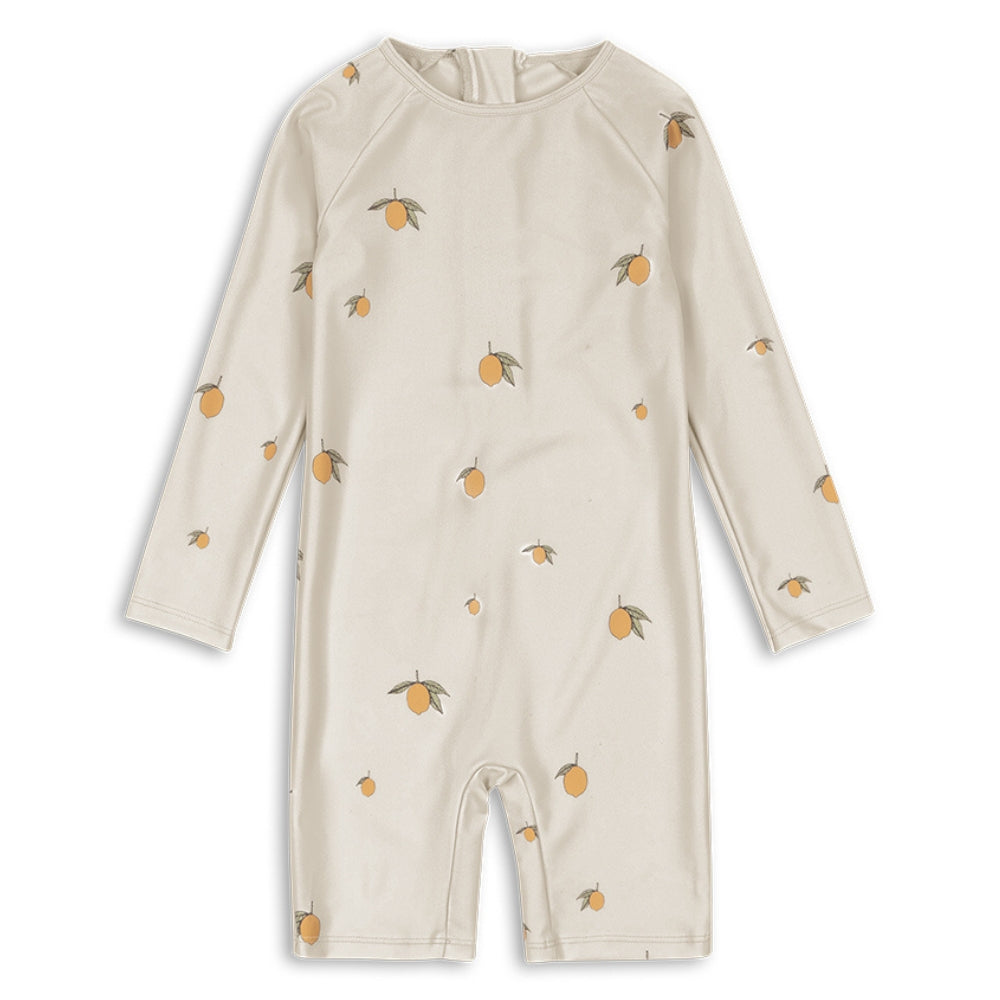 Konges Slojd Strój kąpielowy dla dziecka Aster Mon Grand Citron