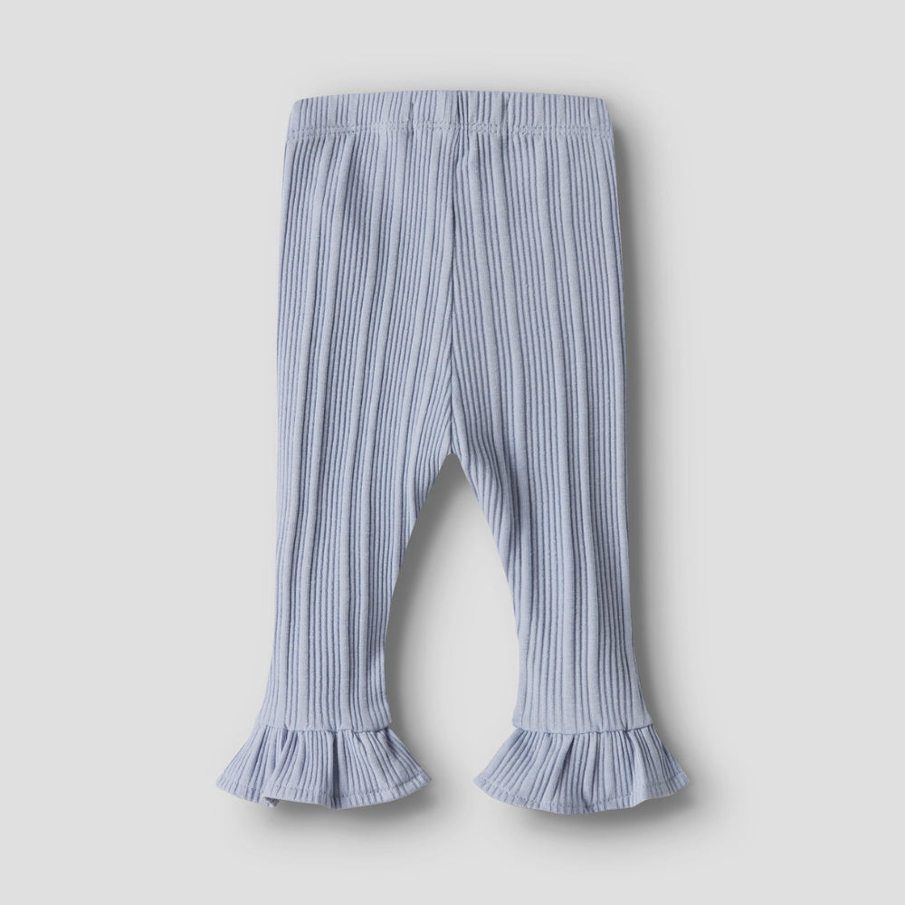 Lil’ Atelier Spodnie niemowlęce dla dziewczynki Zen Blue NBFTANSY