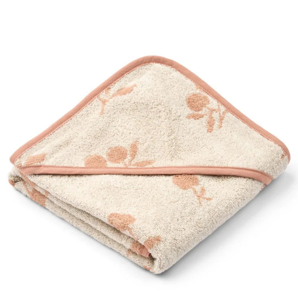 Liewood Ręcznik dla niemowlaka Alba Peach Sea Shell
