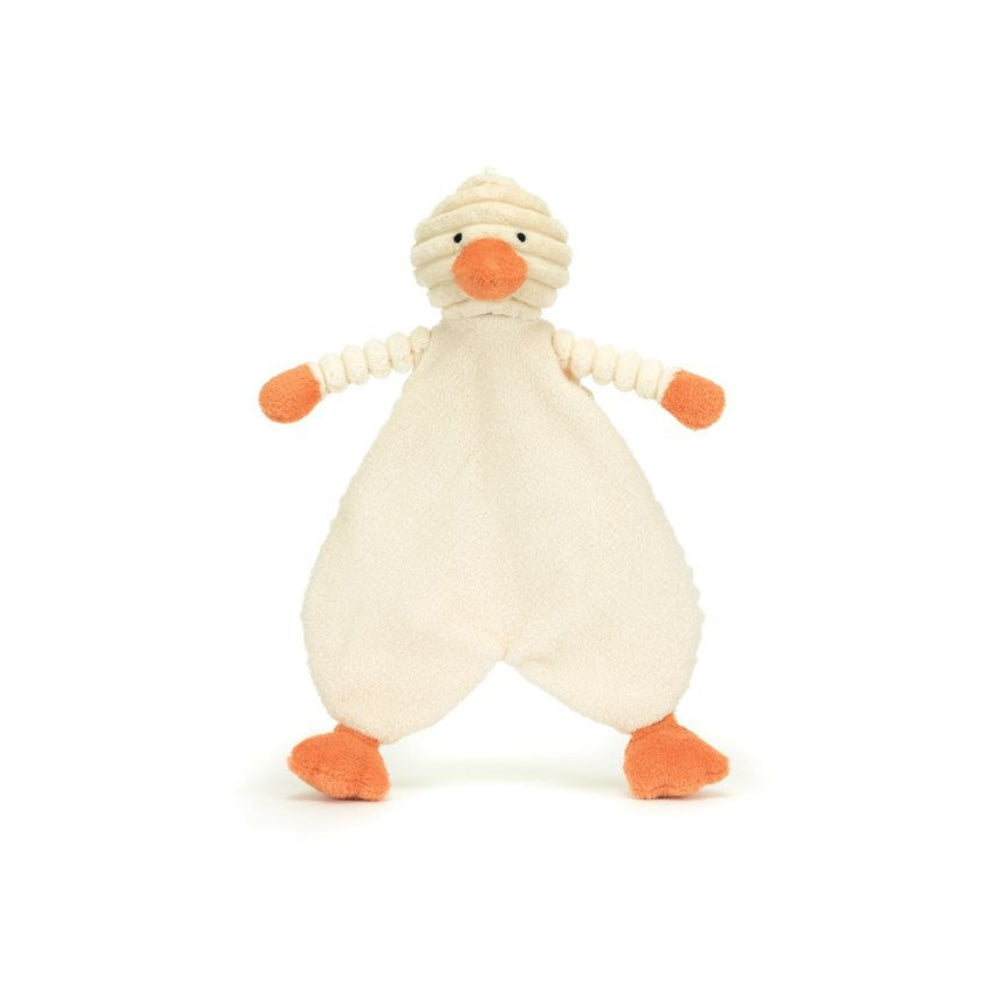 Jellycat Kaczuszka Sztruksowa Szmatka Przytulanka 28 cm