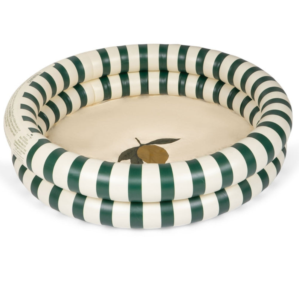 Konges Slojd Basen dla dzieci Green Stripe