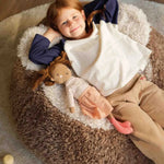 Wigiwama Pufa dziecięca miękka Yeti Beanbag Trufle