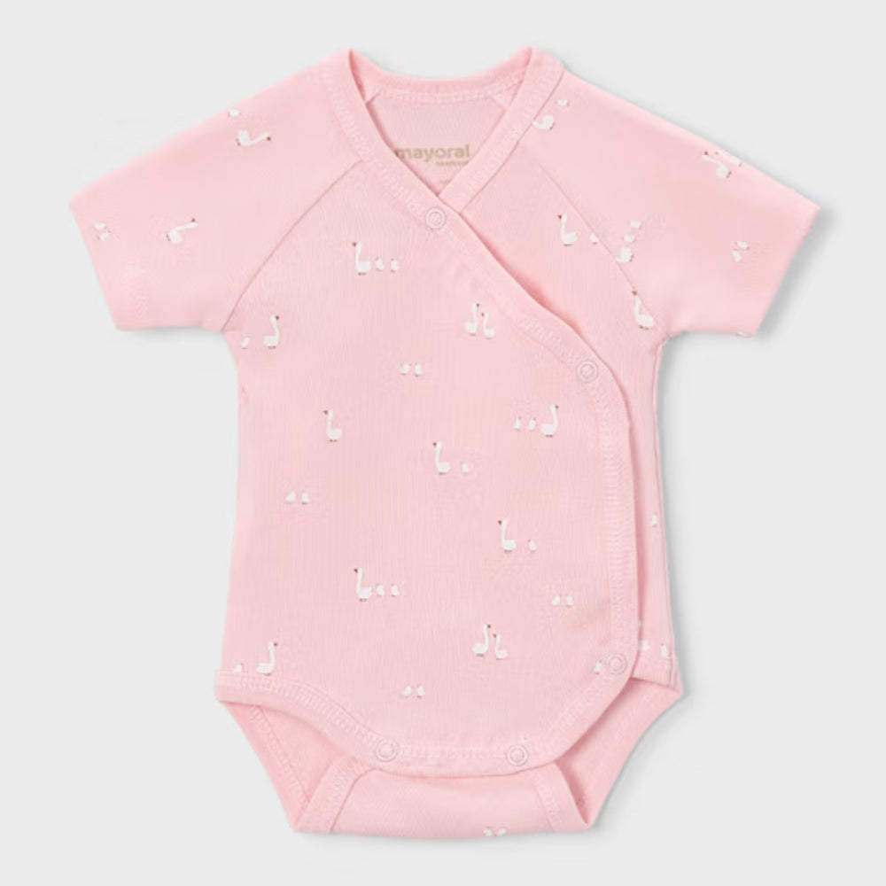 Mayoral Zestaw body niemowlęcych 2-pak Baby Pink