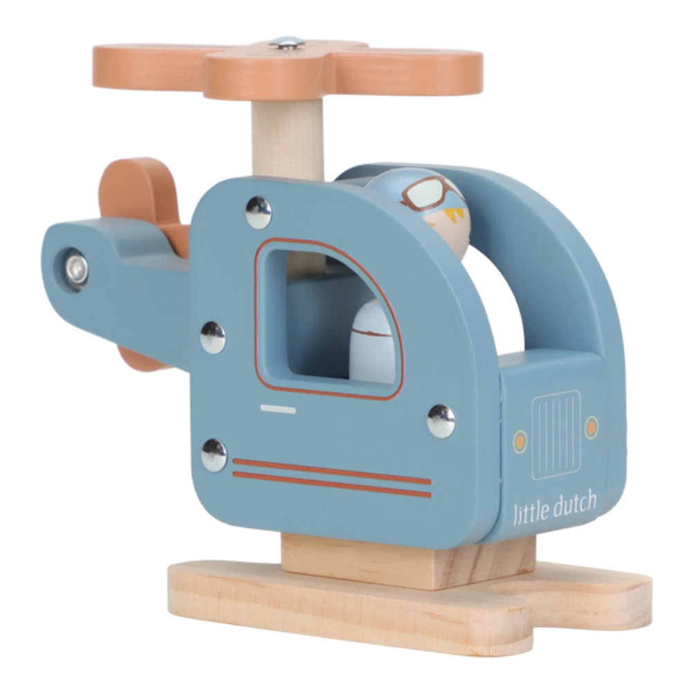 Little Dutch Drewniany Helikopter