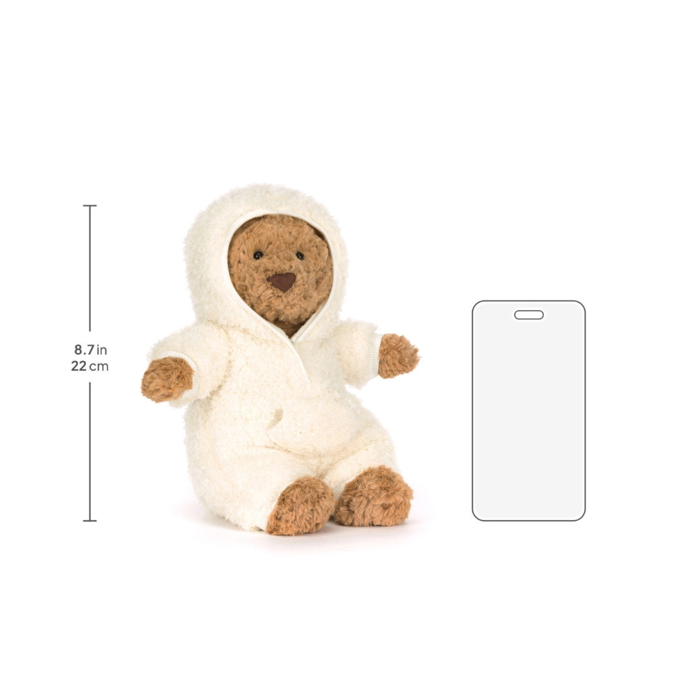 Jellycat Przytulanka miś Bartłomiej w kombinezonie 26 cm